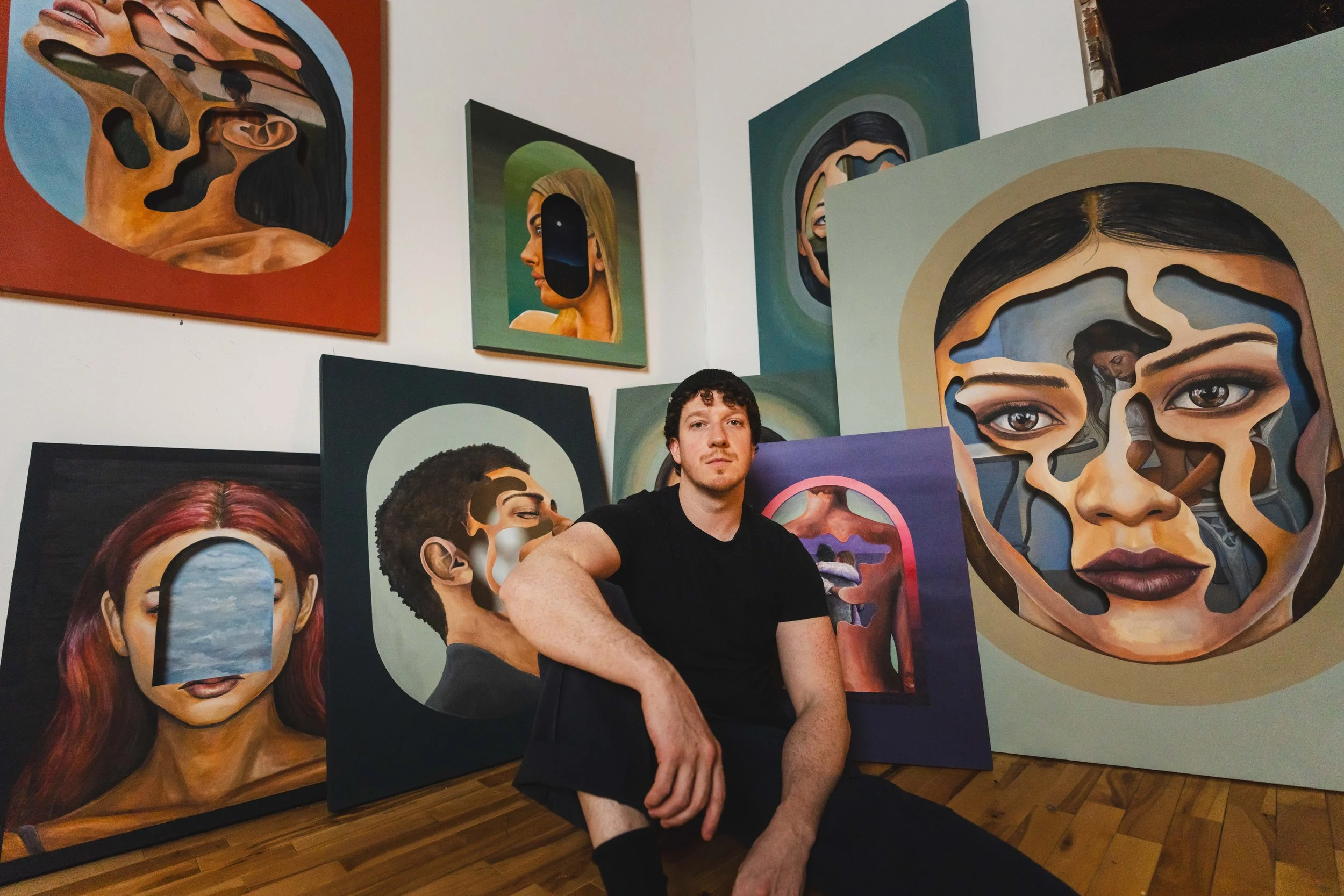 Nick Bodoin Contemporary Portrait Artist